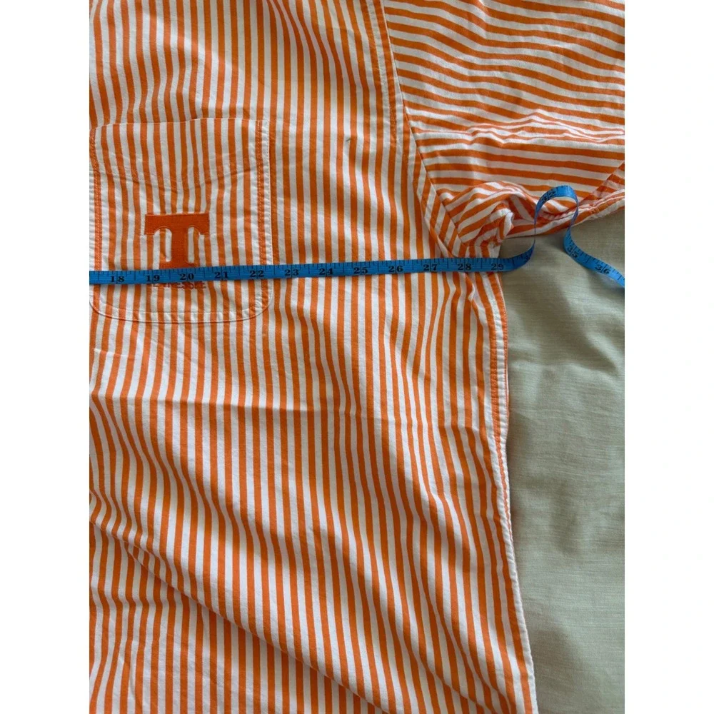 Ox Sport Tennessee Volunteers Orange Stripe Button Down Shirt XXL Game Day